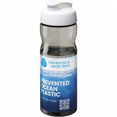 Logotrade liikelahja mainoslahja kuva: H2O Active® Eco Base 650 ml:n urheilujuomapullo läppäkannella