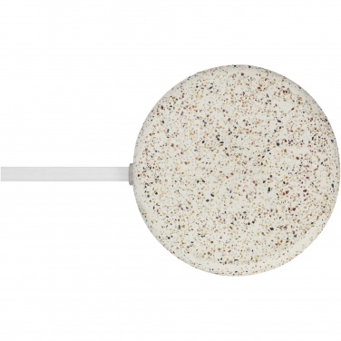 Logo trade mainoslahja kuva: Terrazzo 10 W:n langaton latausalusta bambusta