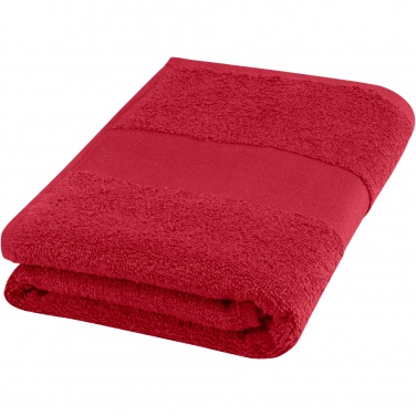 Logotrade liikelahjat mainoslahjat tuotekuva: Charlotte puuvillainen pyyhe, 450 g/m², 50x100 cm