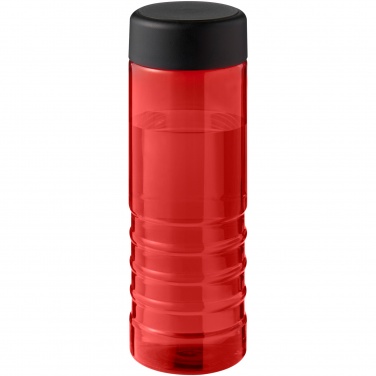 Logo trade mainoslahja ja liikelahja tuotekuva: H2O Active® Eco Treble 750 ml:n urheilujuomapullo kierrekannella