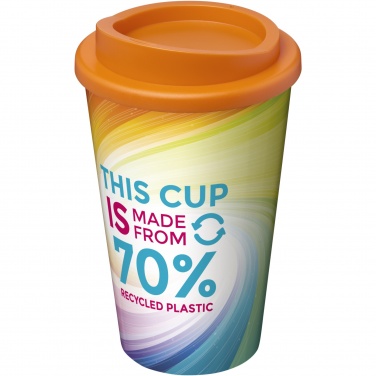 Logotrade liikelahjat mainoslahjat tuotekuva: Brite-Americano® Eco 350 ml:n eristetty kahvimuki