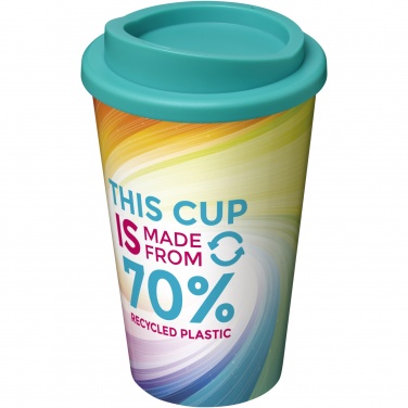 Logotrade mainostuote tuotekuva: Brite-Americano® Eco 350 ml:n eristetty kahvimuki
