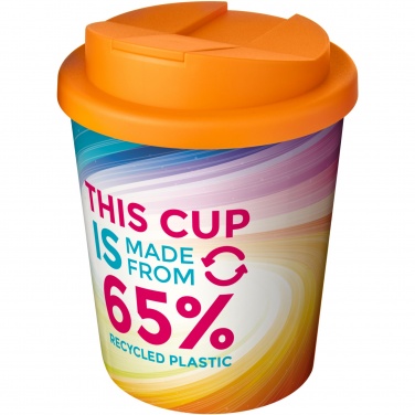 Logo trade mainostuote kuva: Brite-Americano Espresso Eco 250 ml läikyttämätön eristetty juomamuki