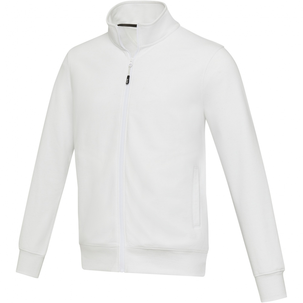 Logotrade mainoslahja ja liikelahja kuva: Galena unisex Aware™ kierrätetystä materiaalista valmistettu täysvetoketjullinen svetari