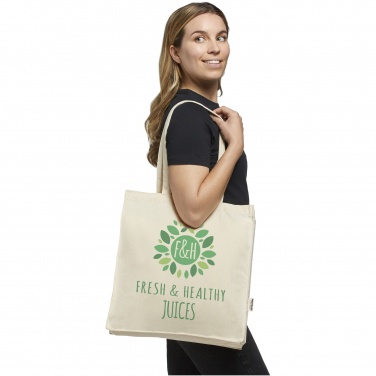 Logo trade liikelahja kuva: Odessa kassi 220 g/m² kierrätetystä puuvillasta