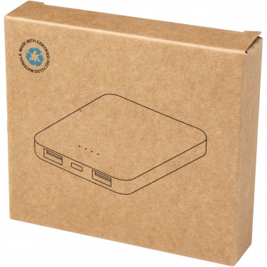 Logo trade mainoslahjat ja liikelahjat kuva: Asama 5 000 mAh:n Type-C-varavirtalähde kierrätetystä muovista