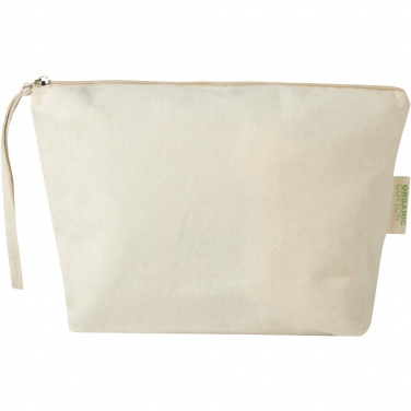 Logotrade liikelahjat mainoslahjat tuotekuva: Orissa 180 g/m² organic large accessory pouch 3L