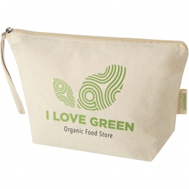 Logo trade liikelahjat mainoslahjat kuva: Orissa 180 g/m² organic large accessory pouch 3L