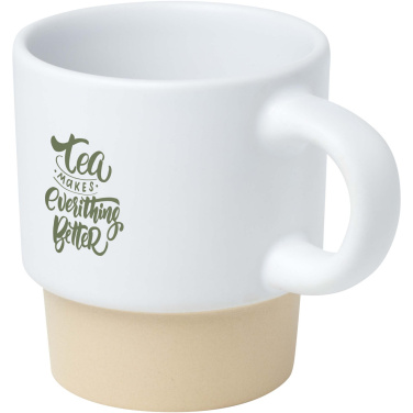 Logo trade liikelahjat tuotekuva: Olympia 130 ml:n pinottava savipohjainen espressokuppi