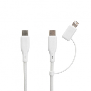 Logo trade liikelahja mainoslahja tuotekuva: Boost RCS kierrätetty PET 20W USB-C 2 kpl lataussetti