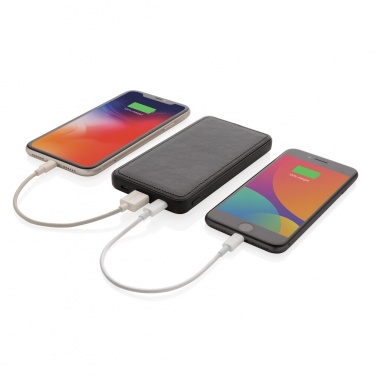 Logotrade liikelahja tuotekuva: Tusca 10.000 mAh PU varavirtalähde