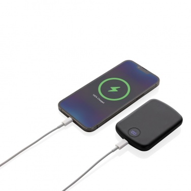 Logo trade liikelahja mainoslahja tuotekuva: MagBoost 5000mAh magneettinen virtapankki RCS muovista