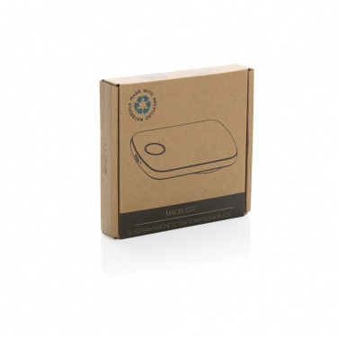 Logo trade liikelahja kuva: MagBoost 5000mAh magneettinen virtapankki RCS muovista