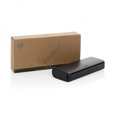 Logo trade mainostuotet tuotekuva: FlashCharge 20000mAh pikalatausvirtapankki RCS muovista