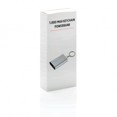 Logo trade liikelahjat mainoslahjat kuva: 1.000mAh varavirtalähde avaimenperä