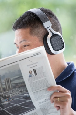 Logo trade mainoslahja kuva: Vogue kuulokkeet