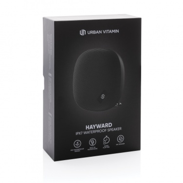 Logotrade mainoslahja tuotekuva: Urban Vitamin Hayward IPX7 langaton kaiutin