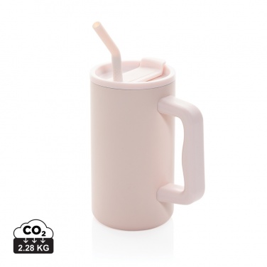 Logo trade liikelahja mainoslahja tuotekuva: Cube RCS -sertifioitu muki kierrätetystä teräksestä 800ml