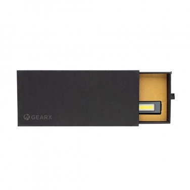 Logotrade liikelahja mainoslahja kuva: Gear X USB uudelleenladattava tarkastusvalo RCS muovista