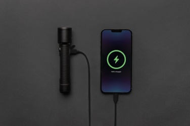 Logotrade mainoslahjat kuva: Gear X iso USB-uudelleenladattava taskulamppu