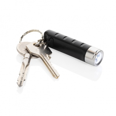 Logotrade mainoslahja tuotekuva: Globix RCS USB-ladattava avaimenperä taskulamppu