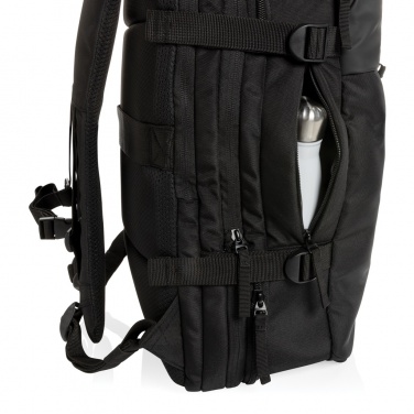 Logo trade mainostuote kuva: Swiss Peak AWARE™ RPET 15.6" laajennettava viikonloppureppus