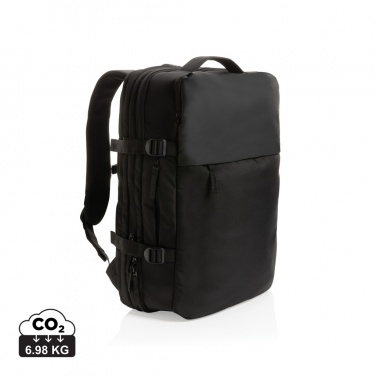 Logotrade mainostuote tuotekuva: Swiss Peak AWARE™ RPET 15.6" laajennettava viikonloppureppus