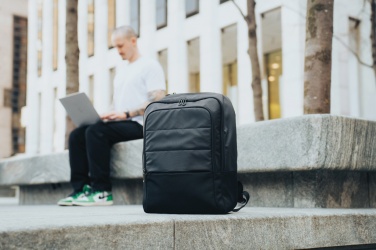Logo trade mainoslahja ja liikelahja tuotekuva: Armond AWARE™ RPET  15.6" deluxe tietokonereppu