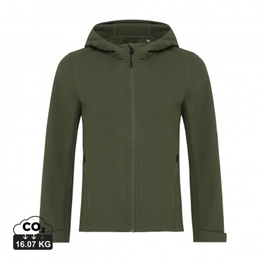 Logo trade mainoslahja ja liikelahja tuotekuva: Iqoniq Makalu naisten softshell takki R-polyesteristä