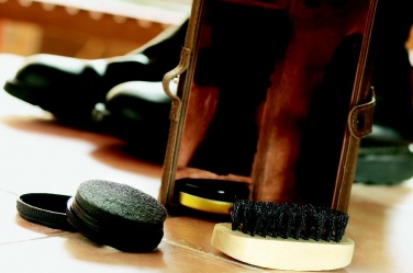 Logotrade liikelahjat mainoslahjat tuotekuva: Kengänkiillotussetti