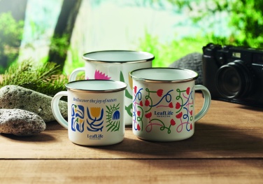 Logo trade liikelahja mainoslahja tuotekuva: Emalimuki sublimoitava 200ml