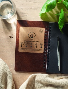 Logo trade mainoslahjat tuotekuva: A5 Koivu GROWBOOK™