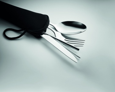 Logo trade liikelahja mainoslahja tuotekuva: Ruokailuvälinesetti