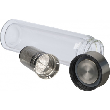 Logotrade mainoslahja tuotekuva: Lämpöpullo KARLSTAD 400 ml