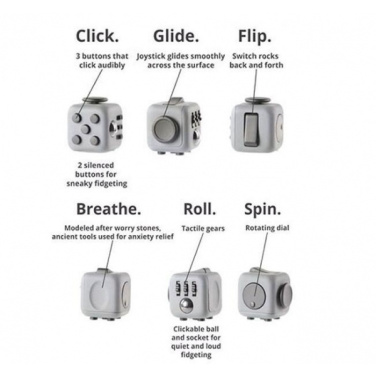 Logotrade mainoslahja tuotekuva: Fidget Cube