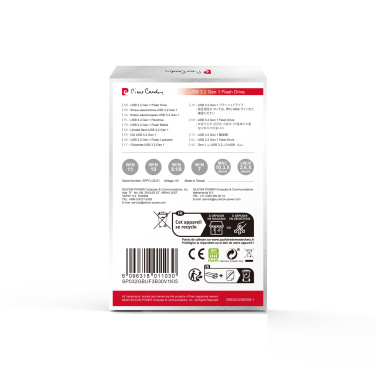 Logo trade liikelahja mainoslahja tuotekuva: PENDRIVE PIERRE CARDIN USB 32GB