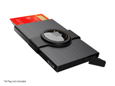 Logotrade mainostuote tuotekuva: RFID-luottokorttikotelo, jossa on pidike AirTagille 2163155