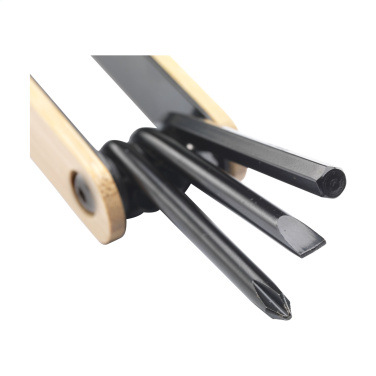 Logotrade liikelahja mainoslahja kuva: Bamboo Black Tool monitoimityökalu