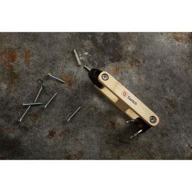 Logo trade liikelahja mainoslahja tuotekuva: Bamboo Bit työkalu