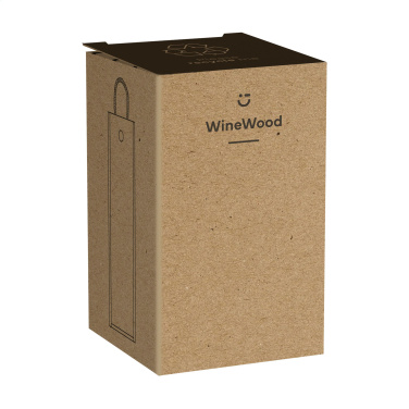 Logo trade mainoslahjat ja liikelahjat kuva: WineWood viinilaatikko