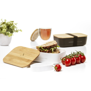 Logo trade mainoslahjat tuotekuva: Midori Bamboo Lunchbox