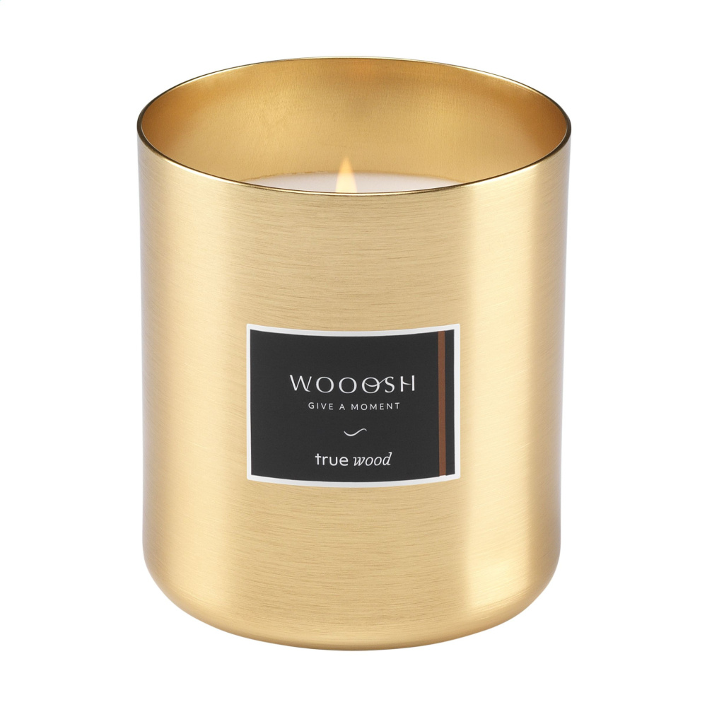 Logotrade liikelahja mainoslahja kuva: Wooosh Tuoksukynttilä True Wood