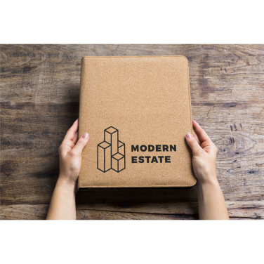 Logotrade mainoslahjat kuva: Eco Conference Cork A5 asiakirjakansio