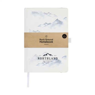 Logo trade mainoslahjat tuotekuva: Rock Ground Paper -muistikirja A5