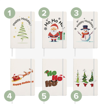 Logotrade mainoslahja ja liikelahja kuva: Pocket Notebook A5 X-Mas