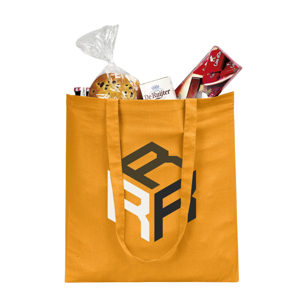 Logo trade mainoslahjat ja liikelahjat kuva: Shoppy Color Bag (135 g/m²) puuvillakassi
