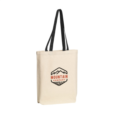 Logotrade liikelahja tuotekuva: Canvas Shoppy Color (220 g/m²) pussi