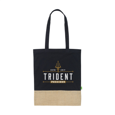 Logotrade mainoslahja tuotekuva: Combi Organic Shopper (160 g/m²) pussi