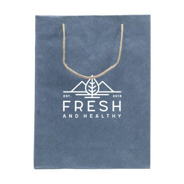 Logo trade mainostuote kuva: Leaf It Bag kierrätetty farkkukuiduilla (180 g/m²) L