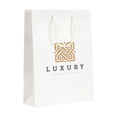 Logotrade mainoslahjat ja liikelahjat tuotekuva: Leaf It Bag kierrätetty olkikuiduilla (180 g/m²) L